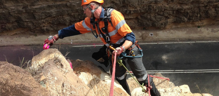 Geo-technical Rope Access
